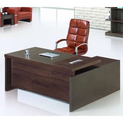 Best price but high quality  table for boss mdf wood executive desk office furniture