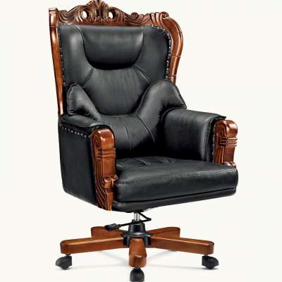 High Back Luxury Modern Ergonomic Leather Office Chair