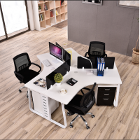 Modern office workstations office furniture clover  workstation for staff